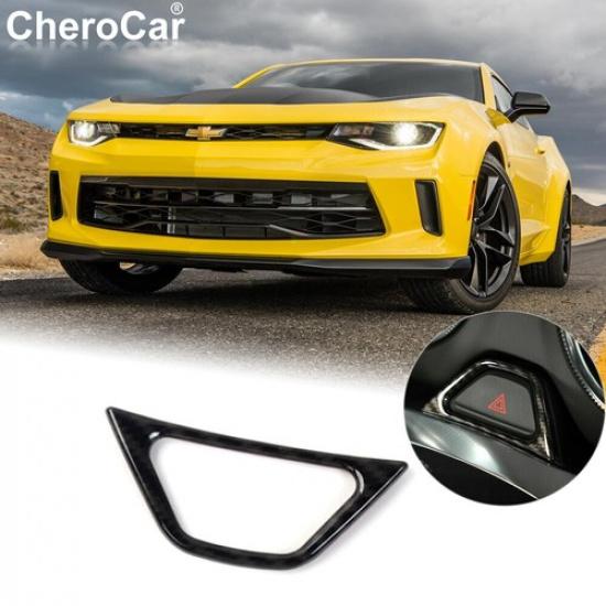 Carbon Fiber Console Emergency Lamp Light Switch Trim Cover For Chevy Camaro 17+
Carbon Fiber Console Emergency Lamp Light Switch Trim Cover For Chevy Camaro 17+