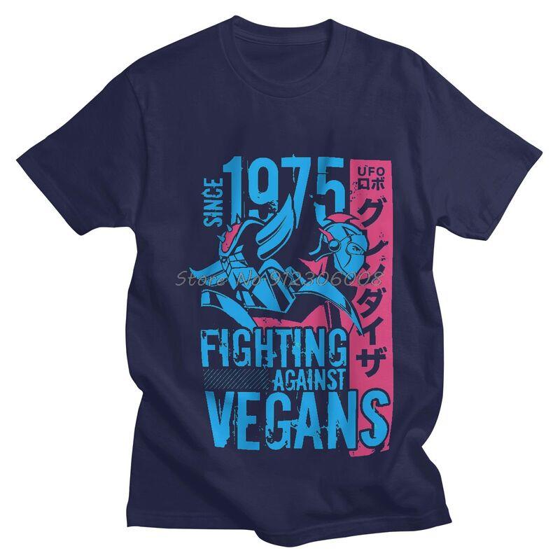Grendizer Vegan Dark T-shirt Men Graphic T Shirt Short Sleeve Goldorak Super Robot Actarus Goldrake Tshirts Cotton Tees Tops XXXXXL чорний
Grendizer Vegan Dark T-shirt Men Graphic T Shirt Short Sleeve Goldorak Super Robot Actarus Goldrake Tshirts Cotton Tees Tops XXXXXL чорний