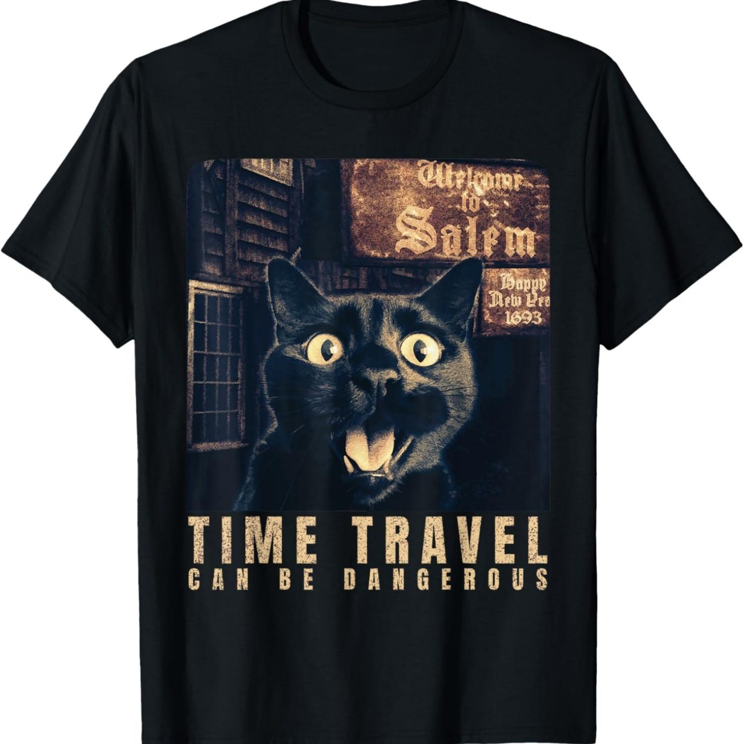 Funny Cat Selfie in Salem, Time Travel Can Be Dangerous Cat T-Shirt for Men Women Girls Kids S чёрный
Funny Cat Selfie in Salem, Time Travel Can Be Dangerous Cat T-Shirt for Men Women Girls Kids S чёрный