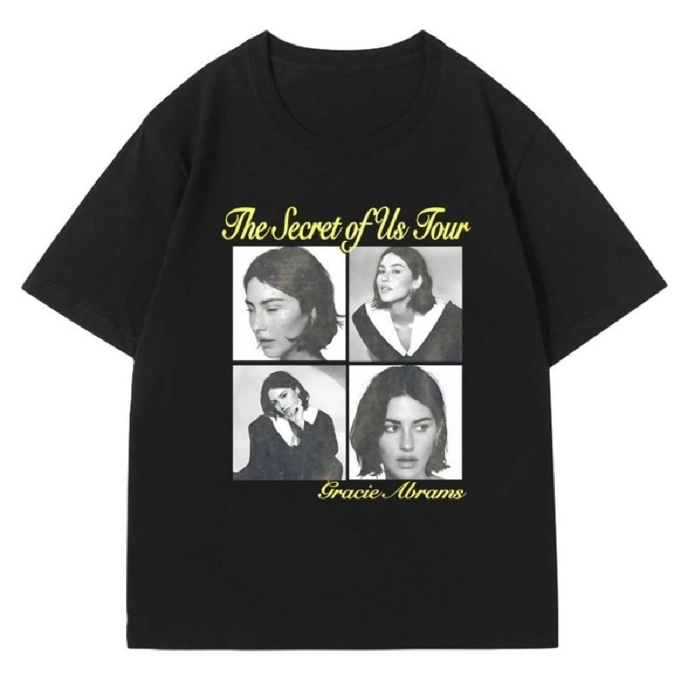 Gracie Abrams Album Graphic T Shirts Men Women Aesthetic Harajuku Short-sleeved T Shirt Male Summer O-Neck Oversized T-shirts XXXXXL чорний
Gracie Abrams Album Graphic T Shirts Men Women Aesthetic Harajuku Short-sleeved T Shirt Male Summer O-Neck Oversized T-shirts XXXXXL чорний