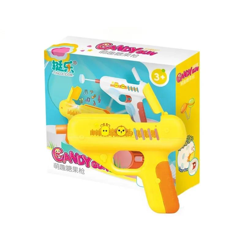 Мини-пистолет для леденцов, конфетный пистолет, милый леденец на палочке с изображением животных, сюрприз для парня, креативная детская игрушка для девочки, подарок другу
Мини-пистолет для леденцов, конфетный пистолет, милый леденец на палочке с изображением животных, сюрприз для парня, креативная детская игрушка для девочки, подарок другу