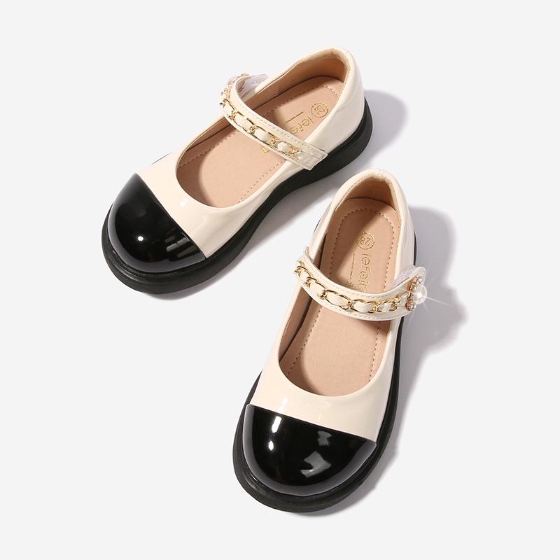 Girls Black Leather Etiquette Performance Shoes - Princess Style, Flower Girl Soft Sole School Shoes 26 брудно-білий
Girls Black Leather Etiquette Performance Shoes - Princess Style, Flower Girl Soft Sole School Shoes 26 брудно-білий