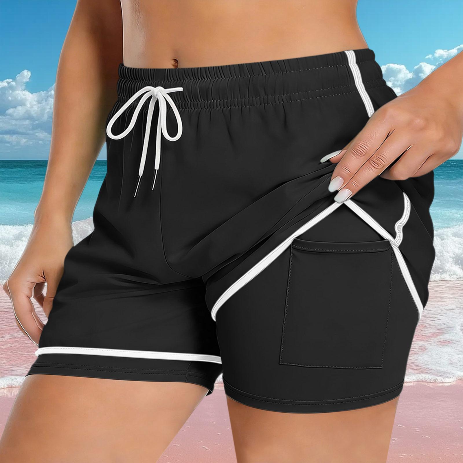 Womens Athletic Shorts with Built-in Liner and Pocket Drawstring Waistband Quick Dry Lightweight Sportswear for Running Yoga Training L чёрный
Womens Athletic Shorts with Built-in Liner and Pocket Drawstring Waistband Quick Dry Lightweight Sportswear for Running Yoga Training L чёрный