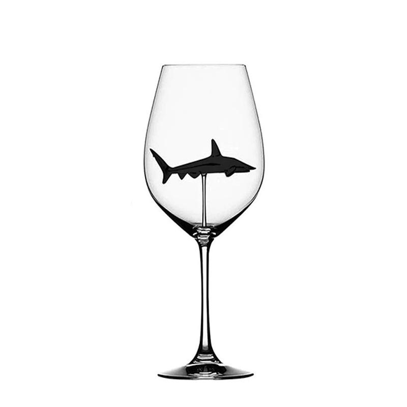 300ml Creative Transparent Shark Wine Glasses High Borosilicate Glass Cocktail Cup Wedding Party Goblet Birthday Gift Bar Decort 300ml сірий
300ml Creative Transparent Shark Wine Glasses High Borosilicate Glass Cocktail Cup Wedding Party Goblet Birthday Gift Bar Decort 300ml сірий