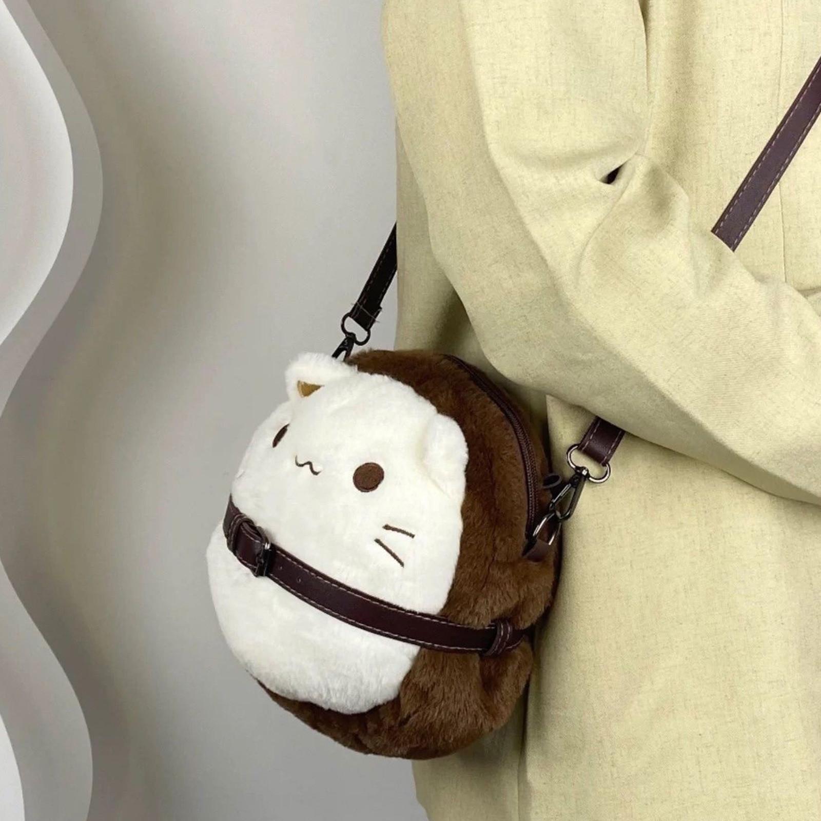 Cute Cat Plush Bag Stuffed Animal Bag Stuffed Toy Satchel Gift Novelty Cat Purse,Holiday Gifts One Size
Cute Cat Plush Bag Stuffed Animal Bag Stuffed Toy Satchel Gift Novelty Cat Purse,Holiday Gifts One Size
