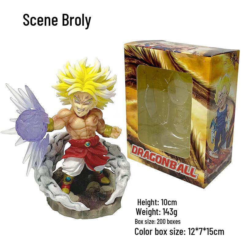 Vegeta Super Saiyan Q Version & Broly Goku Demonized Boxed Figure Set
Vegeta Super Saiyan Q Version & Broly Goku Demonized Boxed Figure Set