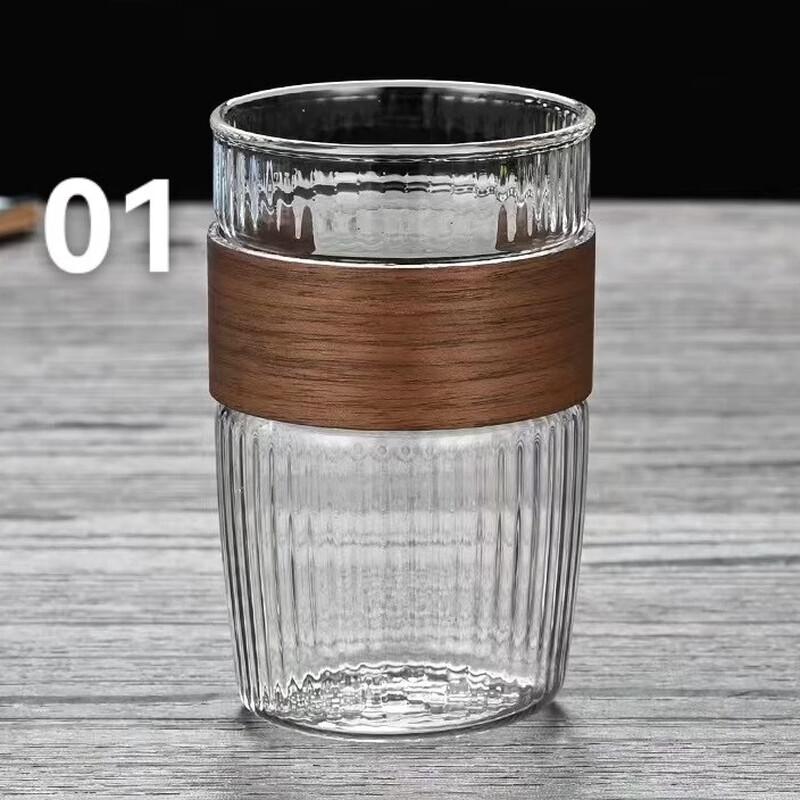 Shangqi Vertical Striped Glass Drinking Cups, Set of 2
Shangqi Vertical Striped Glass Drinking Cups, Set of 2