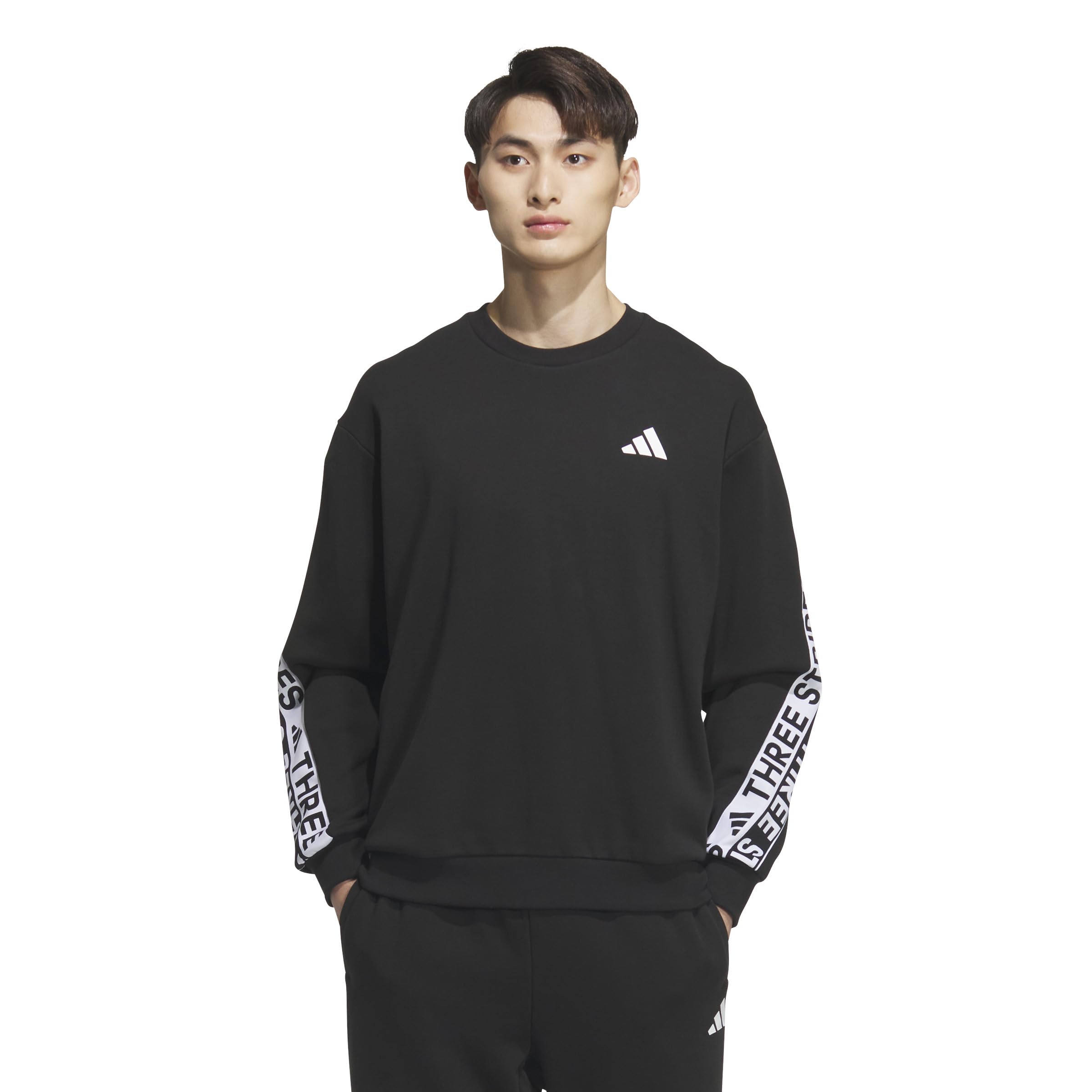Adidas Word Crew Black Size L Men s Sweatshirt, (KB3658), (N2685)
Adidas Word Crew Black Size L Men s Sweatshirt, (KB3658), (N2685)