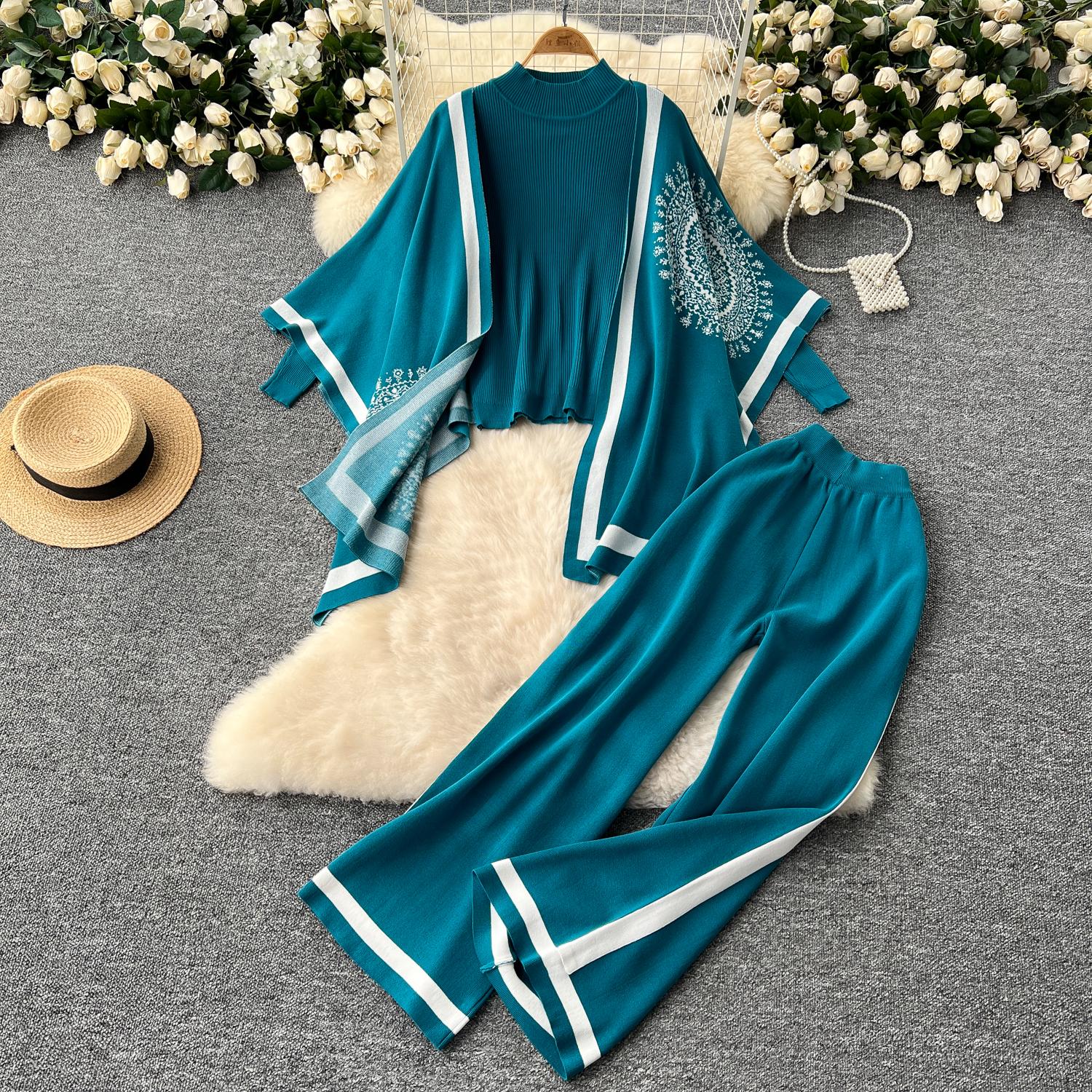 Женские шикарные трикотажные комплекты из двух предметов с рукавами-лодочками, в стиле пэчворк, с круглым вырезом, с разрезом, с высокой посадкой, широкие брюки, модные летние комплекты One Size абрикосовый
Женские шикарные трикотажные комплекты из двух предметов с рукавами-лодочками, в стиле пэчворк, с круглым вырезом, с разрезом, с высокой посадкой, широкие брюки, модные летние комплекты One Size абрикосовый