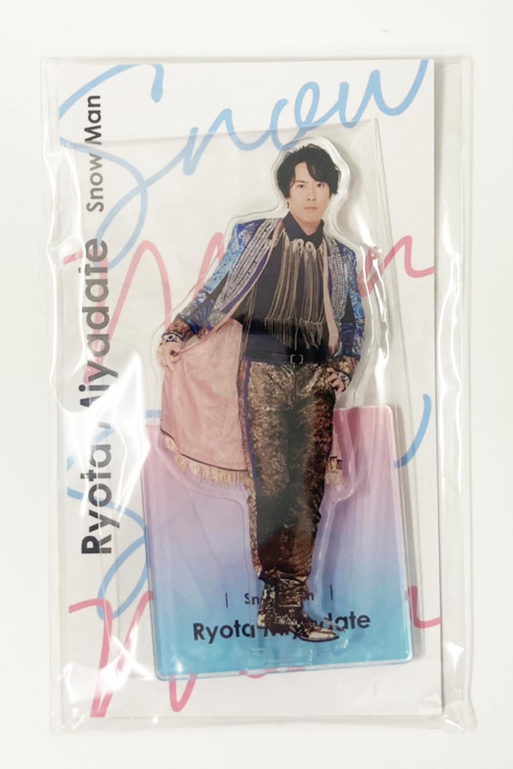 Snow Man Acrylic Stand Akuta Fest (Ryota Miyadate)
Snow Man Acrylic Stand Akuta Fest (Ryota Miyadate)
