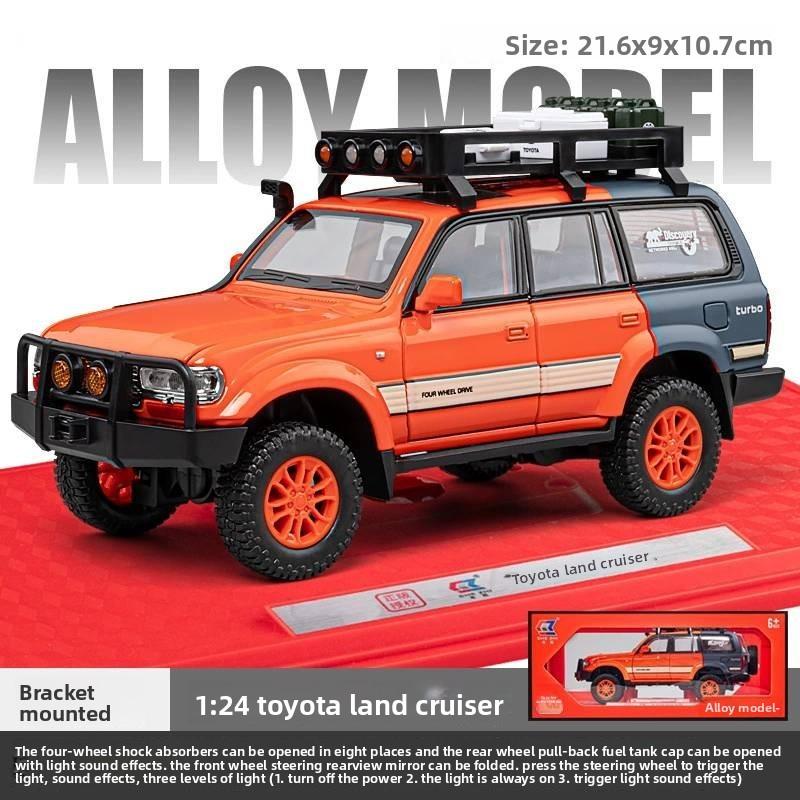 Сплав Внедорожник Модель Автомобиля Тойота со Звуковой и Световой Функцией Игрушка Дети Orange Red
Сплав Внедорожник Модель Автомобиля Тойота со Звуковой и Световой Функцией Игрушка Дети Orange Red