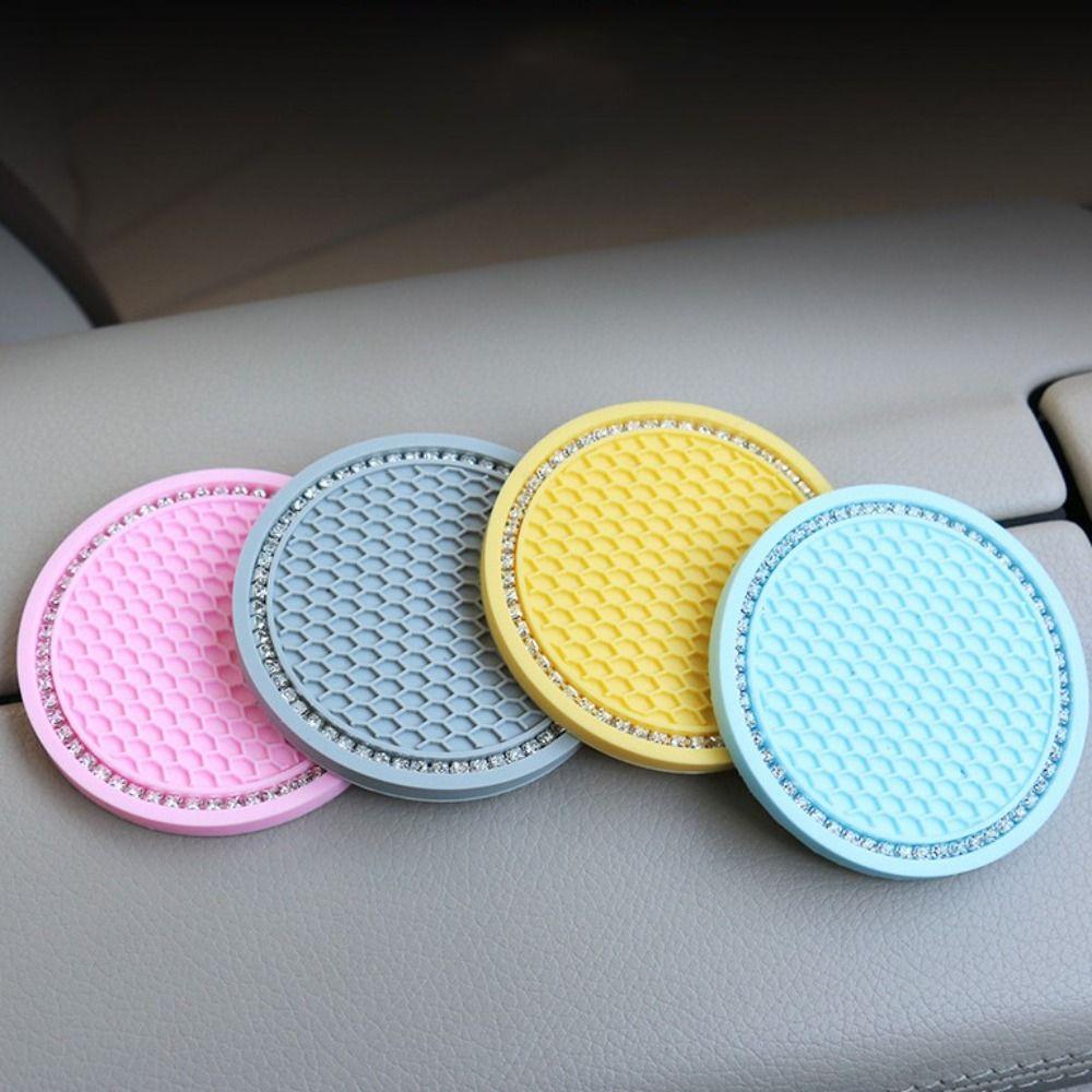 10 PCS Rhinestone Drink Pad Round Anti-slip Mat Universal Cup Holder Water Cup фіолетовий
10 PCS Rhinestone Drink Pad Round Anti-slip Mat Universal Cup Holder Water Cup фіолетовий
