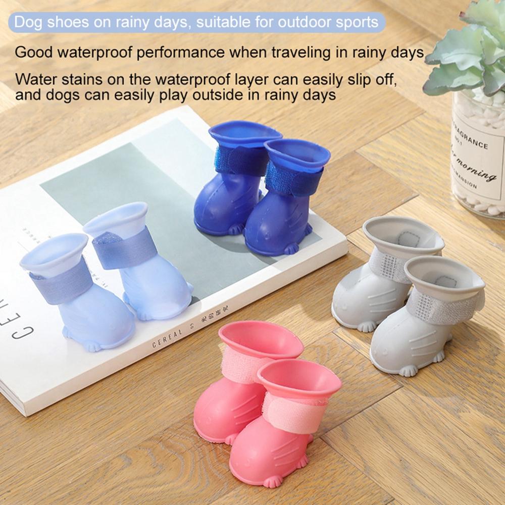 Pet Dog Rainshoes Водонепроницаемые силиконовые обувь для собак Противоскользящие ботинки для маленьких средних крупных собак Кошки Дождливые дни Появляются товары для домашних животных
Pet Dog Rainshoes Водонепроницаемые силиконовые обувь для собак Противоскользящие ботинки для маленьких средних крупных собак Кошки Дождливые дни Появляются товары для домашних животных