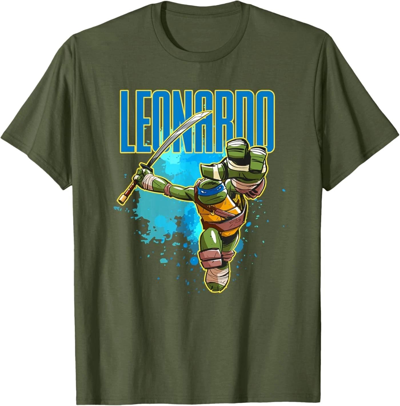 Teenage Mutant Ninja Turtles - Leonardo - Blue Splatter Paint T-Shirt 2XL
Teenage Mutant Ninja Turtles - Leonardo - Blue Splatter Paint T-Shirt 2XL