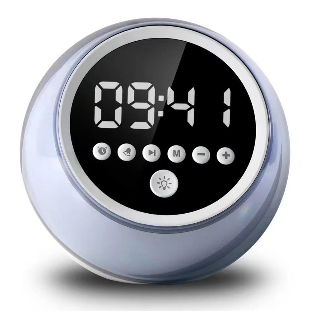 P12 Alarm Clock Portable Bluetooth-compatible Speaker Dimmable LED Light FM Radio with Timer Function A
P12 Alarm Clock Portable Bluetooth-compatible Speaker Dimmable LED Light FM Radio with Timer Function A
