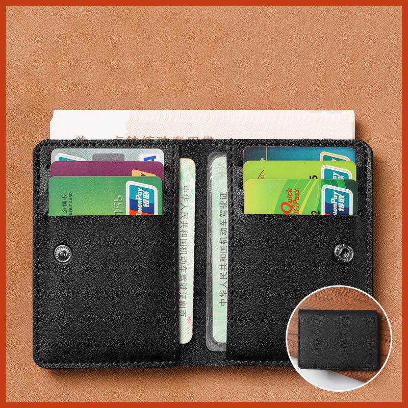 Ultra-thin Wallet Simple Soft Leather Card Holder Folding Hasp Wallet Driver s License ID Card Clip Women Men PU Small Purse чёрный
Ultra-thin Wallet Simple Soft Leather Card Holder Folding Hasp Wallet Driver s License ID Card Clip Women Men PU Small Purse чёрный
