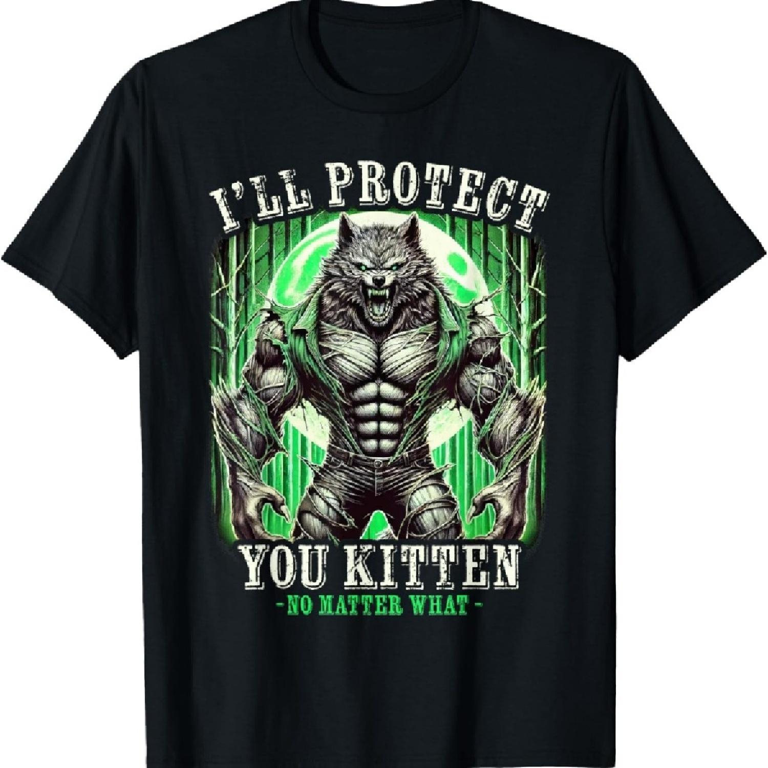 Я защищу тебя, котенок. Альфа-волк. Кринжовый мем. Смешная футболка XXXXXL чёрный
Я защищу тебя, котенок. Альфа-волк. Кринжовый мем. Смешная футболка XXXXXL чёрный