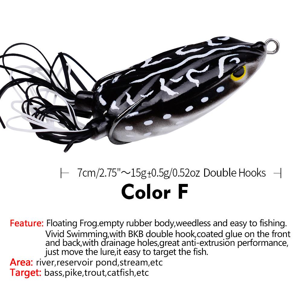 Приманка для моделирования Thunderfrog 7 см 15 г Плавающая водная приманка Thunderfrog Черная рыба Черная яма Дальняя плавающая приманка для водяной лягушки Поддельная приманка 15g/7cm
Приманка для моделирования Thunderfrog 7 см 15 г Плавающая водная приманка Thunderfrog Черная рыба Черная яма Дальняя плавающая приманка для водяной лягушки Поддельная приманка 15g/7cm