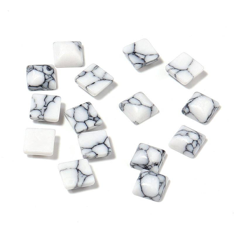 10pcs/Lot 4 6 8 10 12mm Natural Stone Square Turquoise Cabochon Beads Flatback Scrapbooking Domes Cabochon Cameo for Jewelry
10pcs/Lot 4 6 8 10 12mm Natural Stone Square Turquoise Cabochon Beads Flatback Scrapbooking Domes Cabochon Cameo for Jewelry