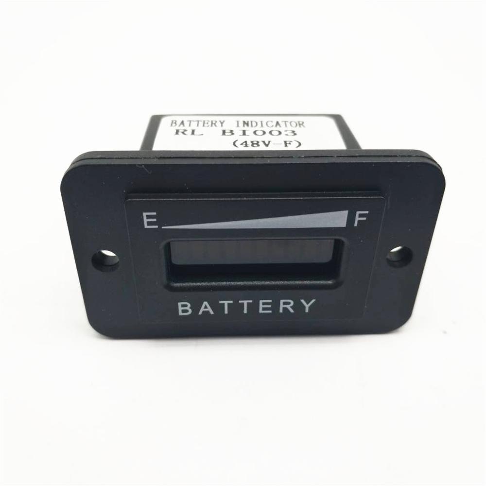 48V battery level indicator with LED display for ezgo club car, yamaha cart, atv, utv, boats
48V battery level indicator with LED display for ezgo club car, yamaha cart, atv, utv, boats