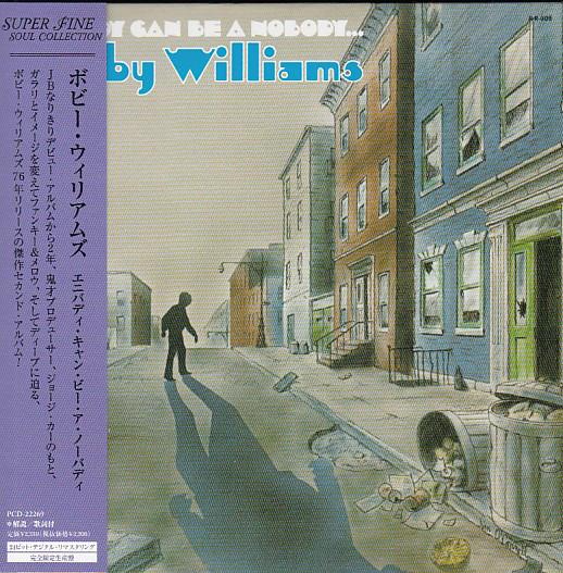 CD WILLIAMS, BOBBY - Любой может быть никем PCD22269 P-Vine Records 2006 Япония Соул/Фанк Б/у
CD WILLIAMS, BOBBY - Любой может быть никем PCD22269 P-Vine Records 2006 Япония Соул/Фанк Б/у