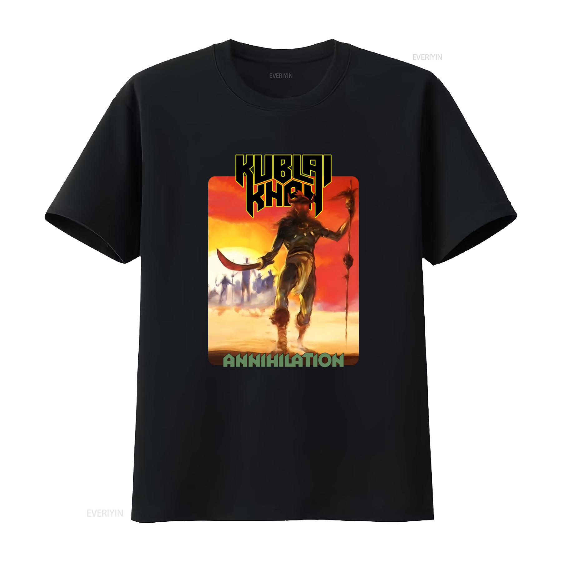 KUBLAI KHAN Annihilation T shirt Perfect for Metal Music Fans vintage Washed Breathable designer clothes Stylish fashion 4XL
KUBLAI KHAN Annihilation T shirt Perfect for Metal Music Fans vintage Washed Breathable designer clothes Stylish fashion 4XL
