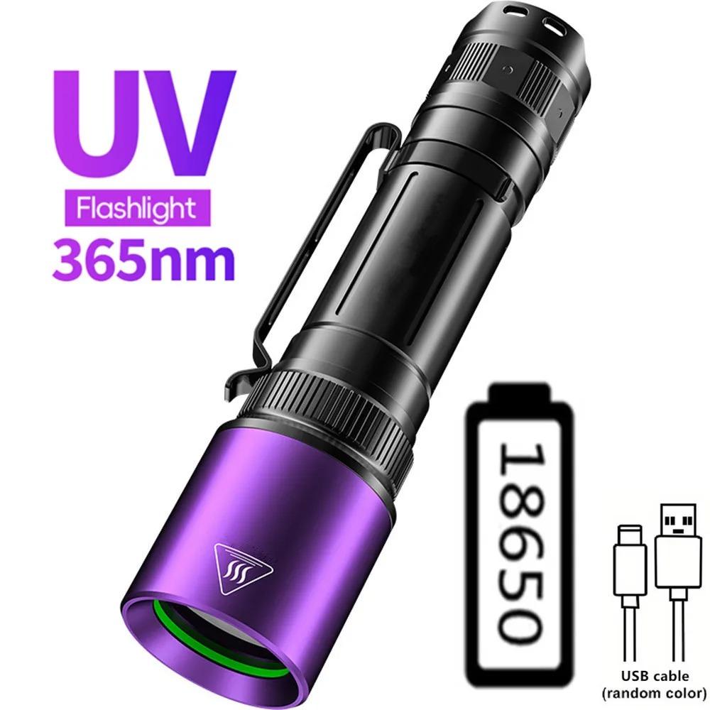 High Power 4-Core 365NM UV Flashlight Black Mirror Check Lamp 18650 Battery Rechargeable or Pet Urine Resin Curing Detection
High Power 4-Core 365NM UV Flashlight Black Mirror Check Lamp 18650 Battery Rechargeable or Pet Urine Resin Curing Detection