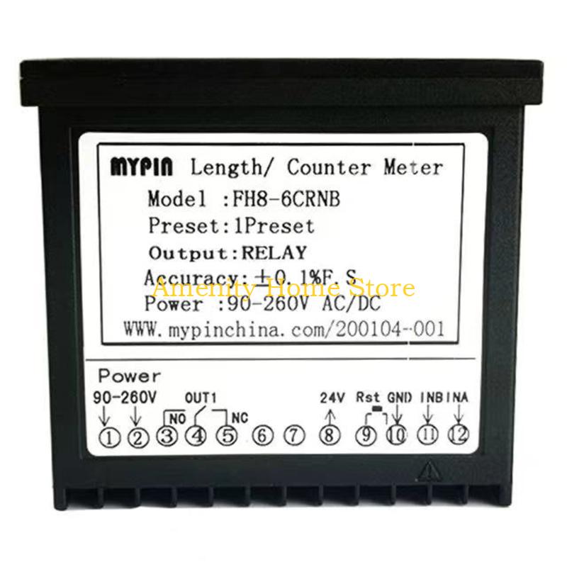 F26C 6 Digits Digital Counter Multi-functional Dual LED Display 90~265V AC/for DC Len China Mainland
F26C 6 Digits Digital Counter Multi-functional Dual LED Display 90~265V AC/for DC Len China Mainland
