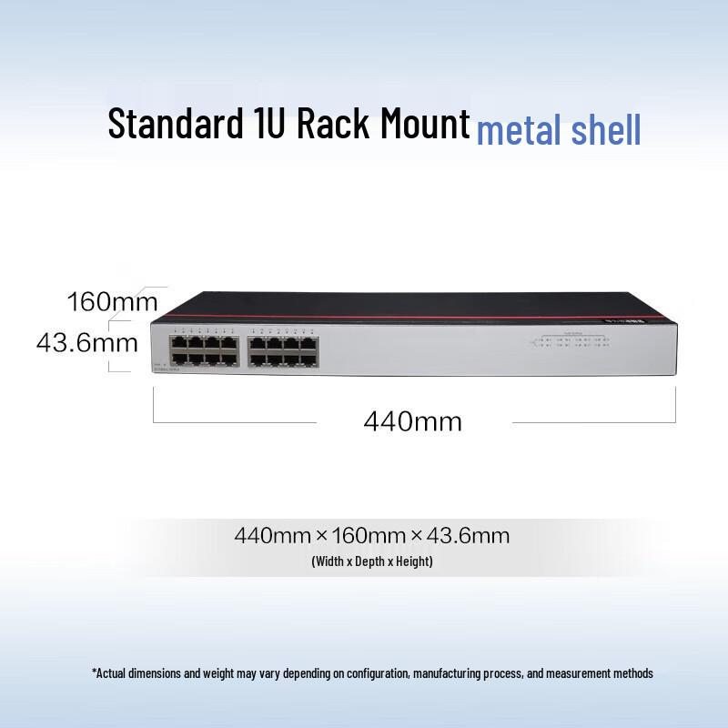 Huawei S1730S 16-Port Fast Ethernet Switch
Huawei S1730S 16-Port Fast Ethernet Switch