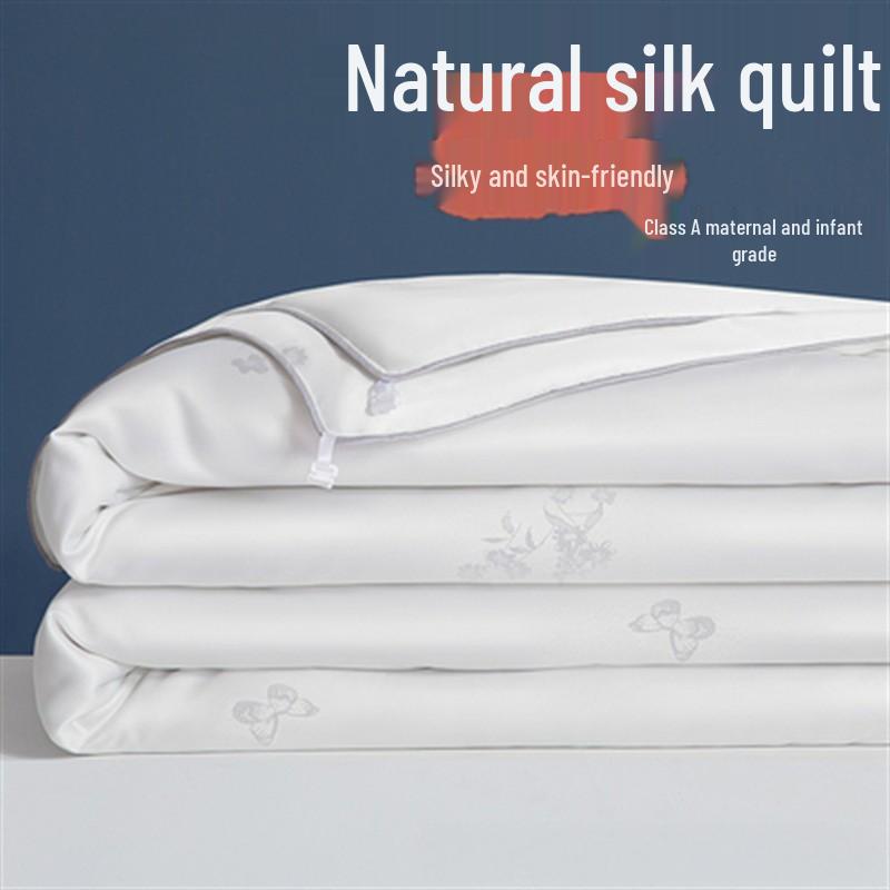Mulberry Silk Quilt: All-Season, Pure Cotton Comfort for Spring, Summer, Autumn, and Winter, Parent-Child Design, Air Conditioning Compatible 150x200cm, 4 lbs белый
Mulberry Silk Quilt: All-Season, Pure Cotton Comfort for Spring, Summer, Autumn, and Winter, Parent-Child Design, Air Conditioning Compatible 150x200cm, 4 lbs белый