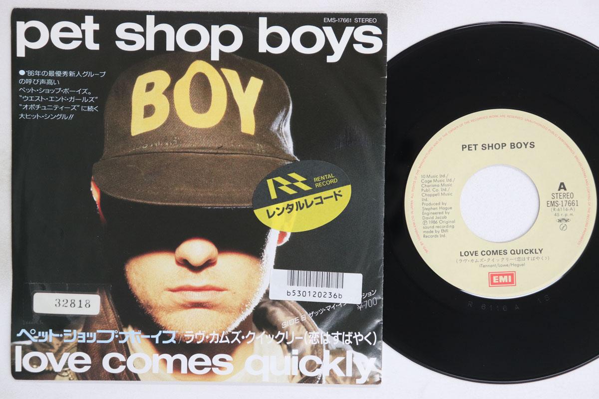7inch Record PET SHOP BOYS Love Comes Quickly Thats My Impr EMS17661 EMI 1986 Japan Rock Used
7inch Record PET SHOP BOYS Love Comes Quickly Thats My Impr EMS17661 EMI 1986 Japan Rock Used