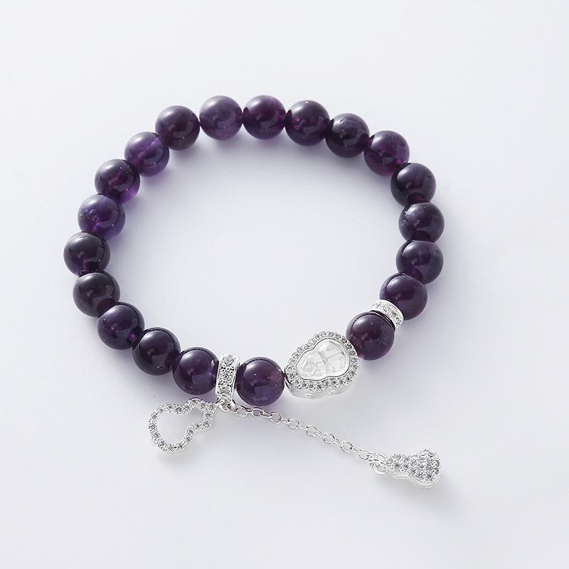Natural powder crystal amethyst bracelet Bangles Women Fashion Jewelry accessories Gift аметист
Natural powder crystal amethyst bracelet Bangles Women Fashion Jewelry accessories Gift аметист