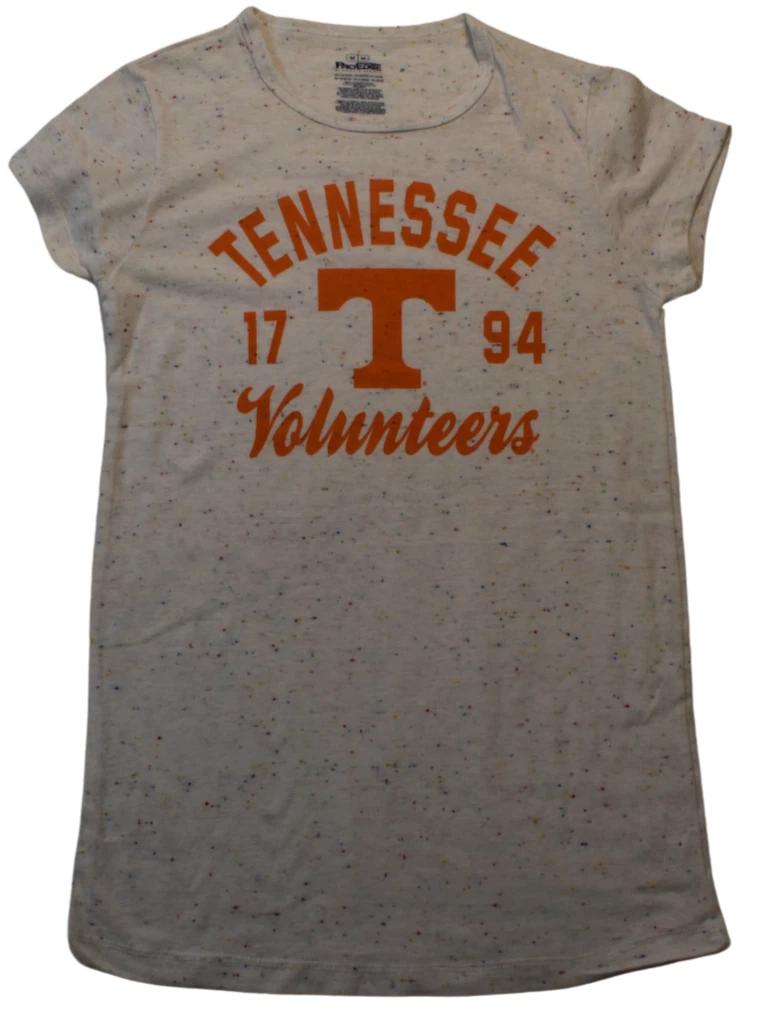 Pro Edge Juniors Tennessee Volunteers 1794 Speckled White Shirt New M, L 3XL
Pro Edge Juniors Tennessee Volunteers 1794 Speckled White Shirt New M, L 3XL