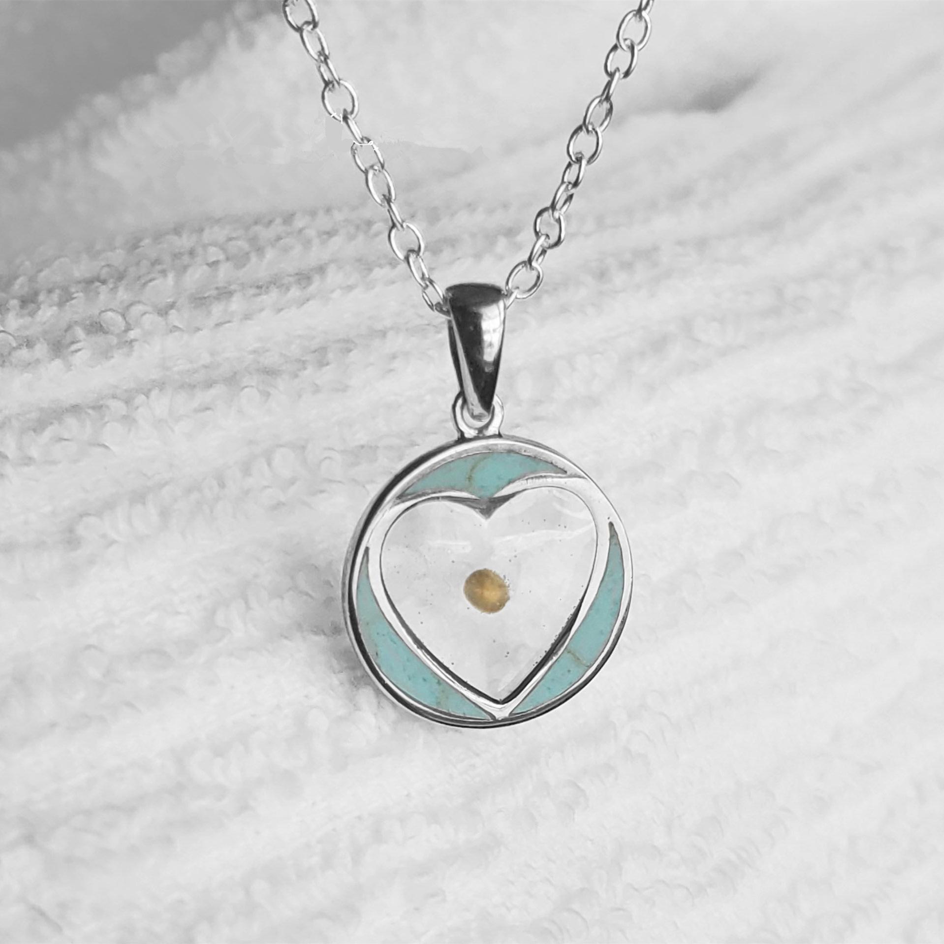 Stainless Steel Heart-shaped Round Dandelion Seed Unique Jewelry Faith Bible Necklace зелений
Stainless Steel Heart-shaped Round Dandelion Seed Unique Jewelry Faith Bible Necklace зелений