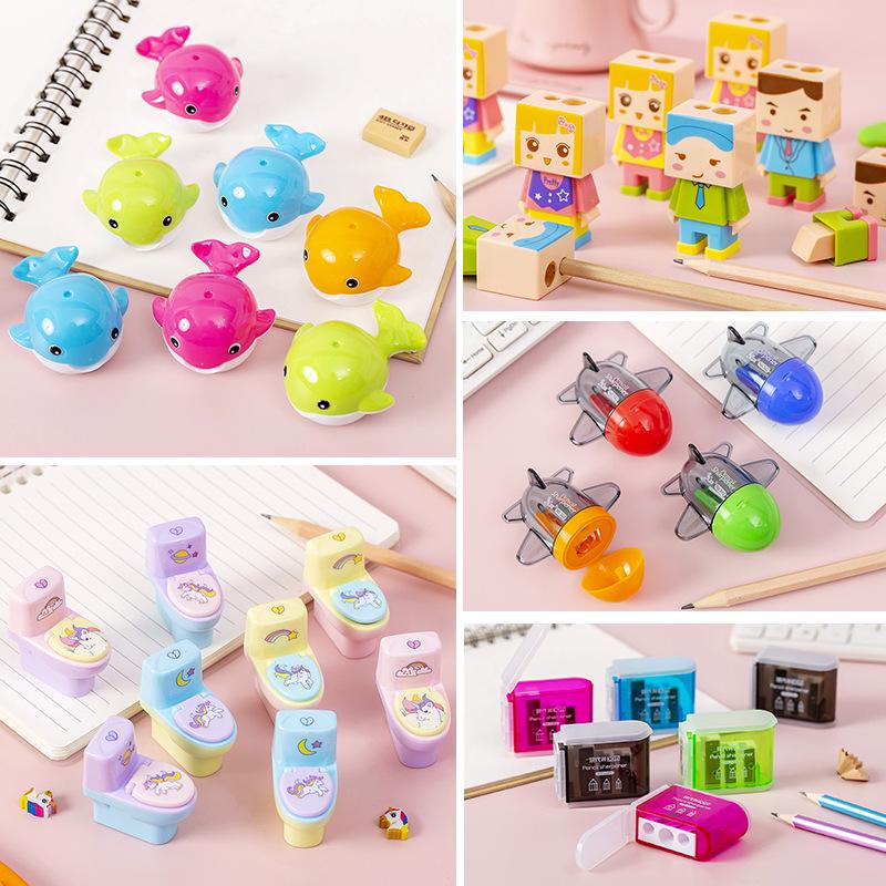 Kids Cartoon Pencil Sharpener - Cute & Creative Stationery for Primary Students Airplane Shape
Kids Cartoon Pencil Sharpener - Cute & Creative Stationery for Primary Students Airplane Shape