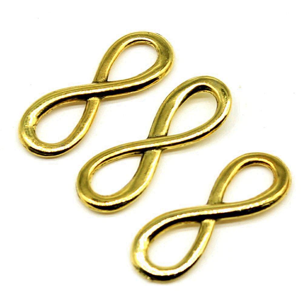 Infinity Connectors Heart Bracelets Charms Lightning Romantic Jewelry Findings A29-10pcs-8x23mm
Infinity Connectors Heart Bracelets Charms Lightning Romantic Jewelry Findings A29-10pcs-8x23mm