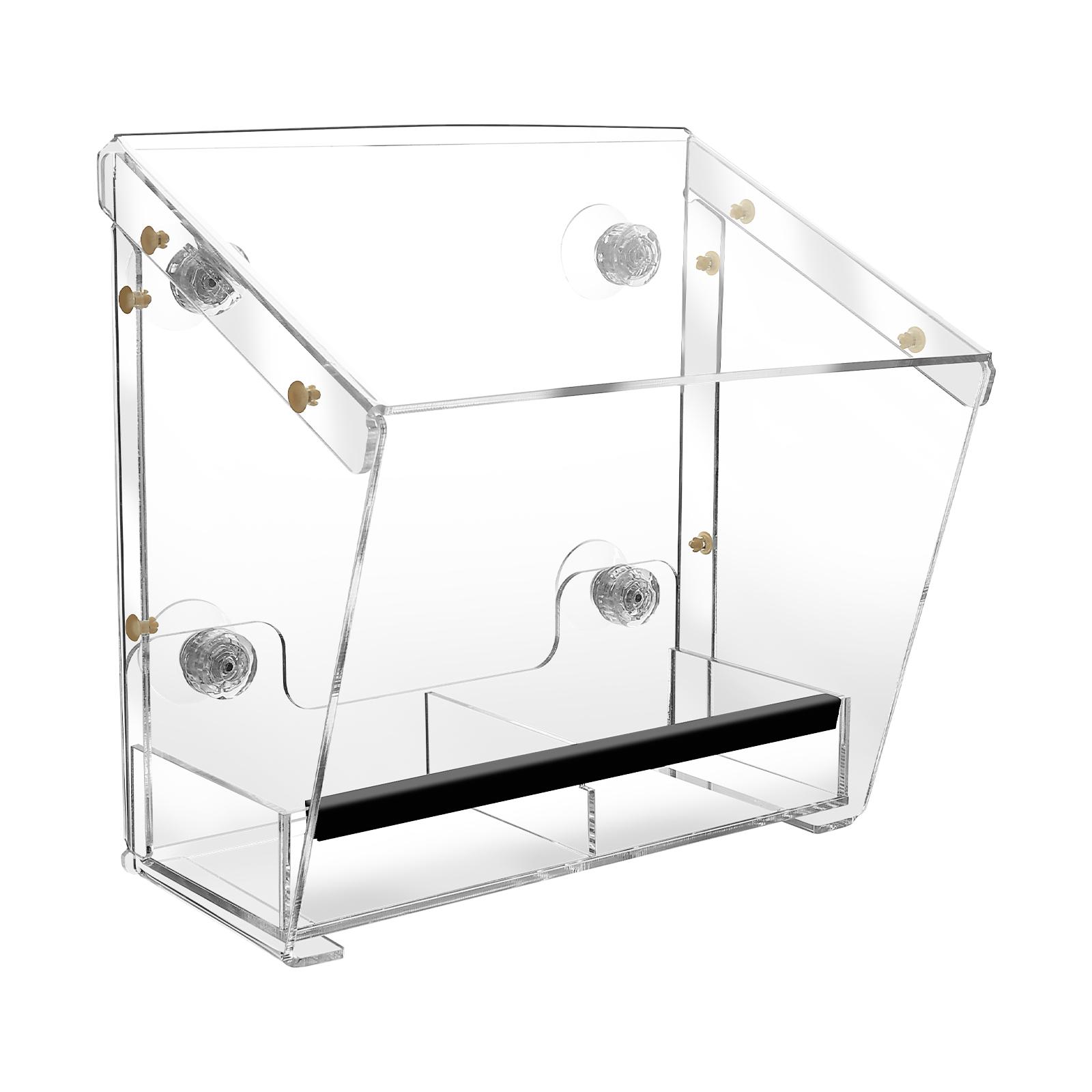 Акриловая кормушка для птиц Оконная кормушка для птиц на присосках Прозрачный домик для кормления птиц для сада, улицы, заднего двора, наблюдения за дикими птицами прозрачный
Акриловая кормушка для птиц Оконная кормушка для птиц на присосках Прозрачный домик для кормления птиц для сада, улицы, заднего двора, наблюдения за дикими птицами прозрачный