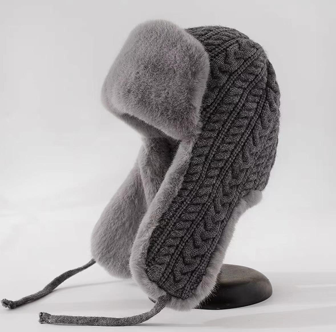 Fashion Extended Ear Protection Lei Feng Hat Women s Knitted Hat Winter Cycling Warm and Cold Proof Korean Edition Versatile Hat
Fashion Extended Ear Protection Lei Feng Hat Women s Knitted Hat Winter Cycling Warm and Cold Proof Korean Edition Versatile Hat