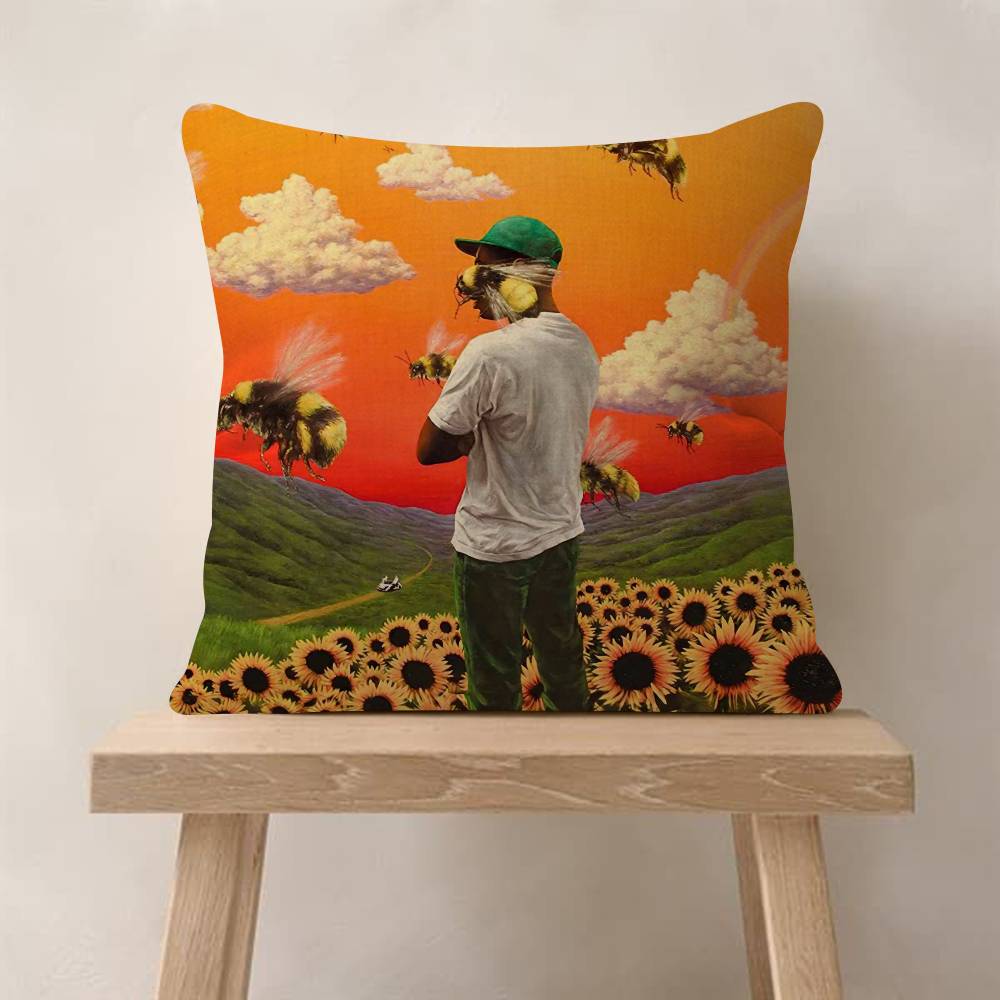 Singer Tyler the album Creator Decorative Room Aesthetics Pillow Case Home Decor Bedroom Sofa Bed Couch Pillow Cover 45x45 30x30cm
Singer Tyler the album Creator Decorative Room Aesthetics Pillow Case Home Decor Bedroom Sofa Bed Couch Pillow Cover 45x45 30x30cm