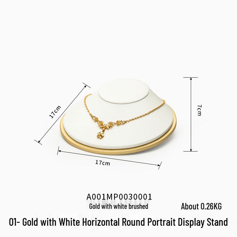 Brushed Necklace Display Stand - Jewelry Props & Accessories
Brushed Necklace Display Stand - Jewelry Props & Accessories