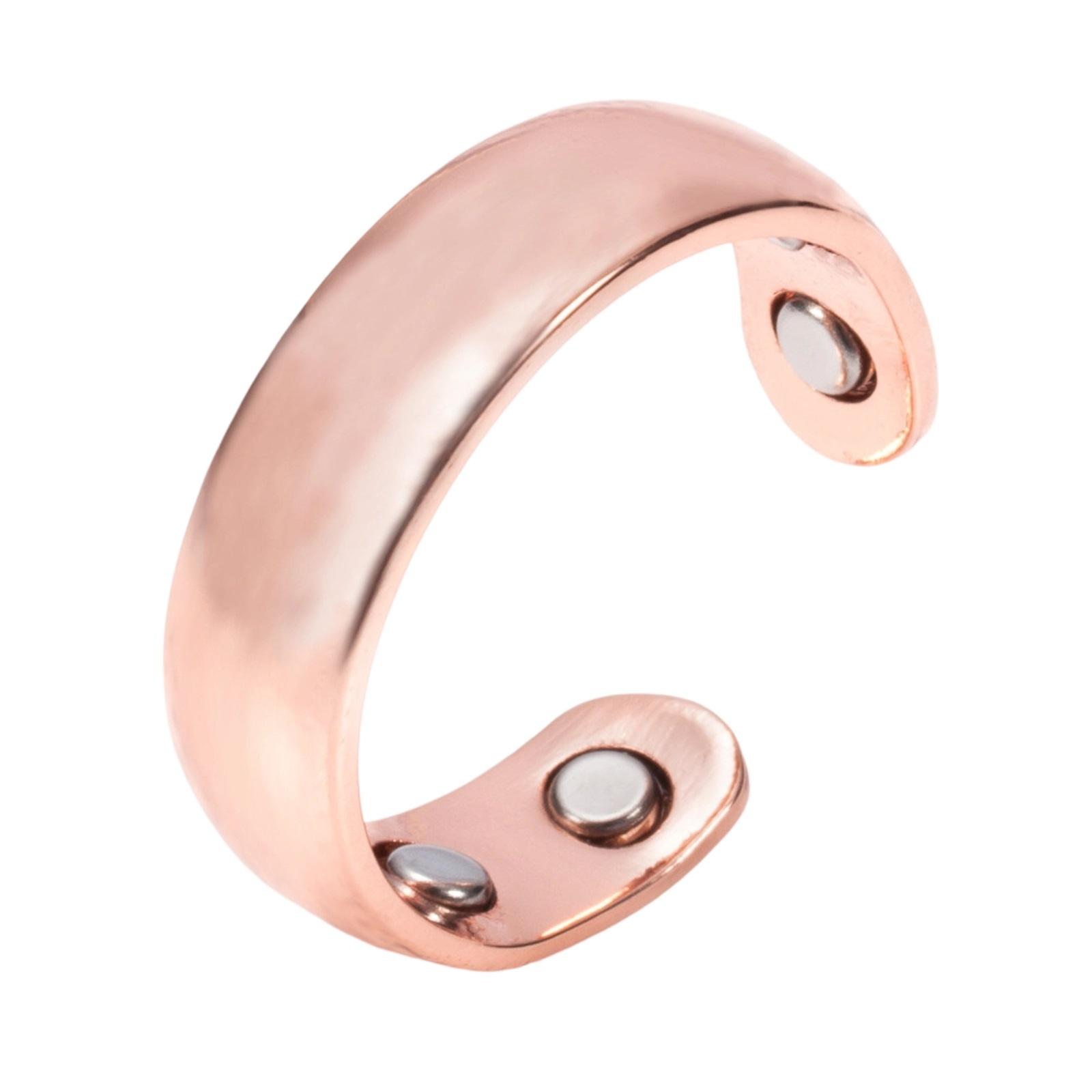 Magnetic Opening Ring Electroplated Band Double Magnet Closure Adjustable Unisex Fashion Stacking Jewelry Accessory for Everyday Wear One Size рожевий
Magnetic Opening Ring Electroplated Band Double Magnet Closure Adjustable Unisex Fashion Stacking Jewelry Accessory for Everyday Wear One Size рожевий