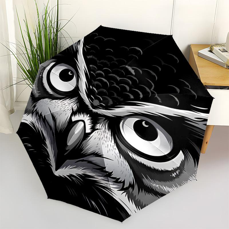 1pc Owl Pattern Umbrella Portable Folding Umbrella Durable Iron Frame, Suitable for All Seasons Home Travel Outdoor yy260319008
1pc Owl Pattern Umbrella Portable Folding Umbrella Durable Iron Frame, Suitable for All Seasons Home Travel Outdoor yy260319008