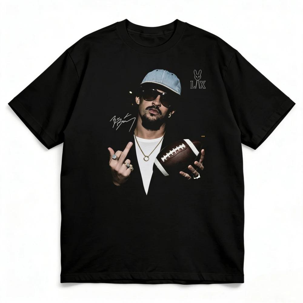 Bad Bunny LAX Vintage Portrait Oversized T-Shirt, Latin Trap Star Graphic Tee, Unisex Casual Top M бежевий
Bad Bunny LAX Vintage Portrait Oversized T-Shirt, Latin Trap Star Graphic Tee, Unisex Casual Top M бежевий
