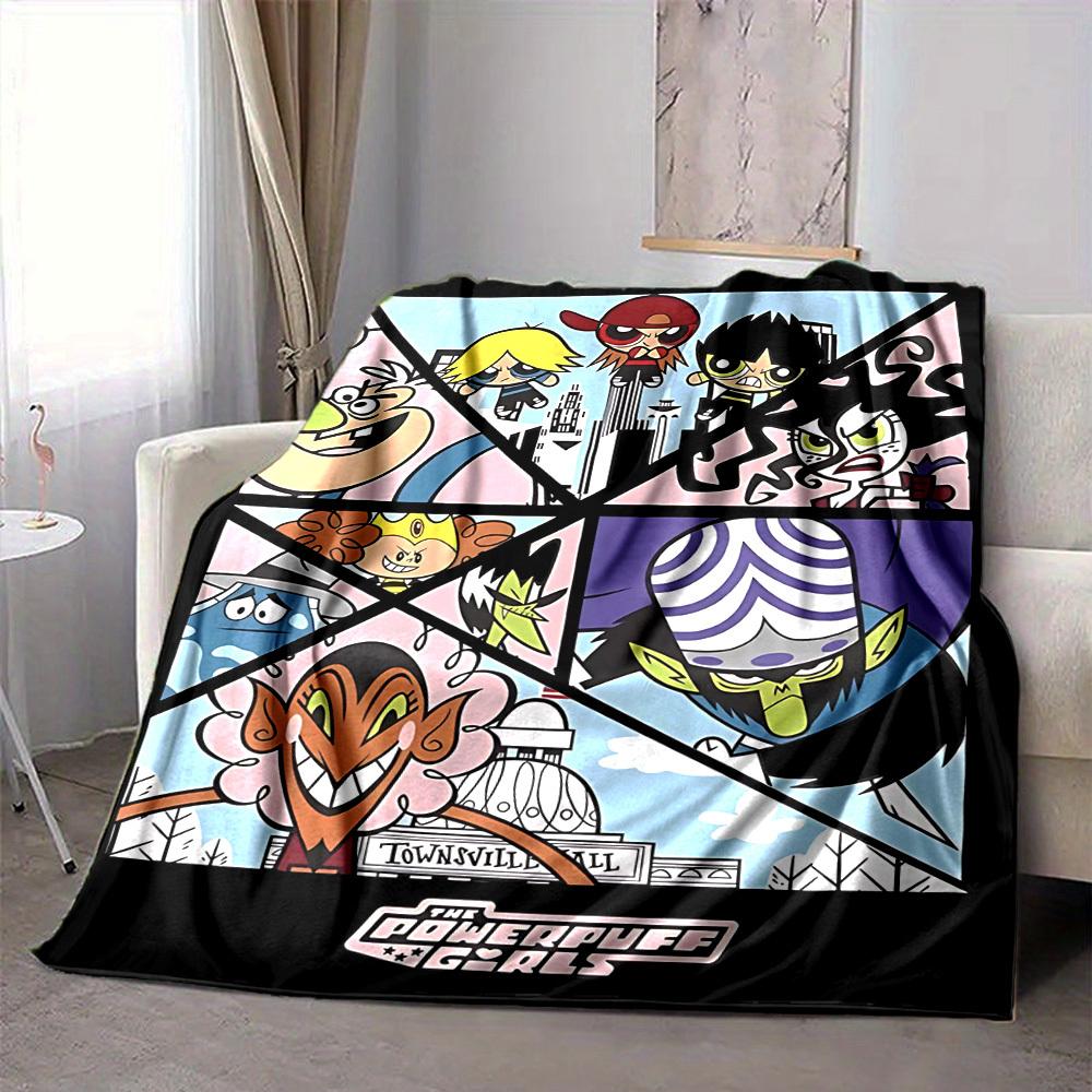 1pc Powerpuff Girls Cozy Print Blanket Lightweight Warm Flannel Throw Blanket For Sofa, Bed, Living Room 80x120cm
1pc Powerpuff Girls Cozy Print Blanket Lightweight Warm Flannel Throw Blanket For Sofa, Bed, Living Room 80x120cm