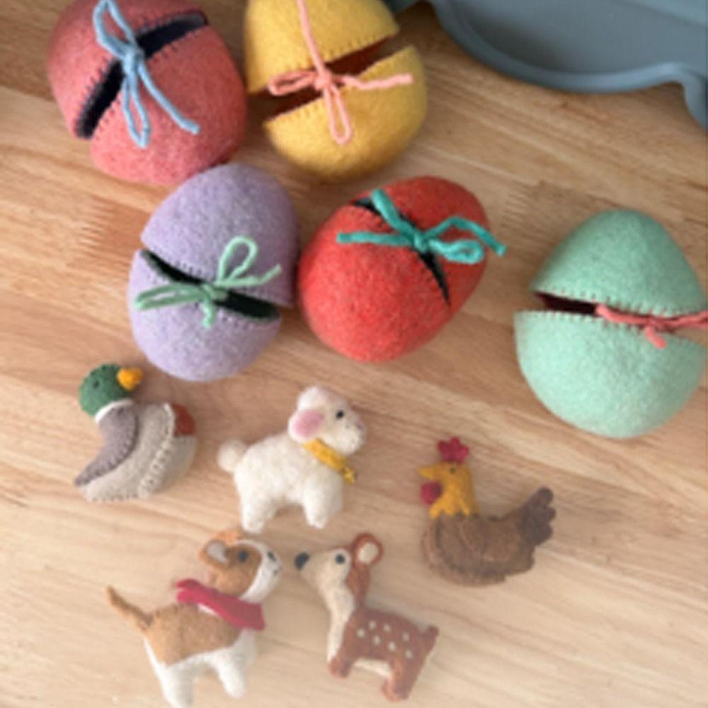 Lamb Inside Felt Surprise Egg Wool Felt Home Party Decoration Funny Surprise Easter Egg 06
Lamb Inside Felt Surprise Egg Wool Felt Home Party Decoration Funny Surprise Easter Egg 06