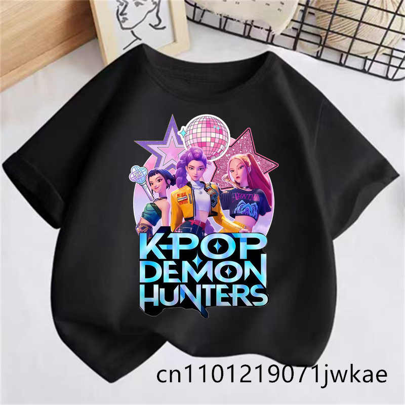 Summer black Tops Fashion Baby Clothes Children Short Sleeve T-shirt Kpop 110
Summer black Tops Fashion Baby Clothes Children Short Sleeve T-shirt Kpop 110