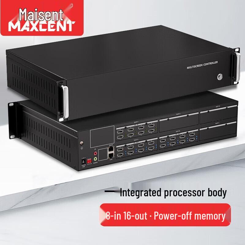 MAXCENT Seamless HDMI 8x16 Video Matrix Switcher
MAXCENT Seamless HDMI 8x16 Video Matrix Switcher