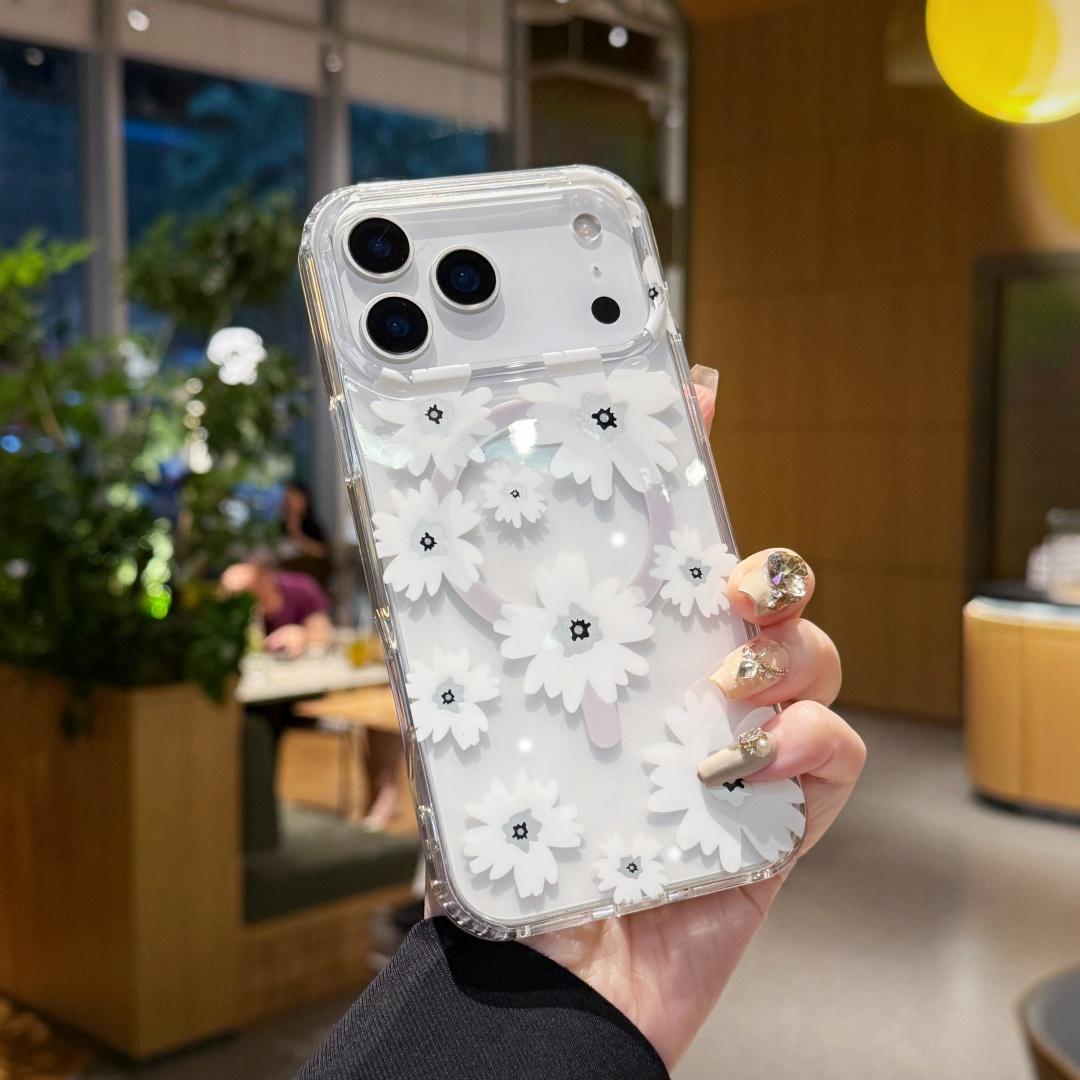 Glittering Case For iPhone 17 Air Pro Max Magsafe Clear Four Seasonal Flowers Printing Soft TPU Cover iPhone Air
Glittering Case For iPhone 17 Air Pro Max Magsafe Clear Four Seasonal Flowers Printing Soft TPU Cover iPhone Air