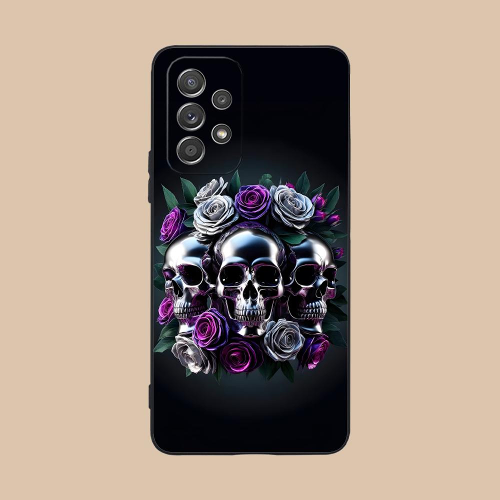 Luxury Silver Skull Mobile Phone Case for Samsung Galaxy A56 55 54 53 52 51 36 35 34 23 16 15 5G Colorful Cover Pretty Cover Galaxy A51 5G
Luxury Silver Skull Mobile Phone Case for Samsung Galaxy A56 55 54 53 52 51 36 35 34 23 16 15 5G Colorful Cover Pretty Cover Galaxy A51 5G