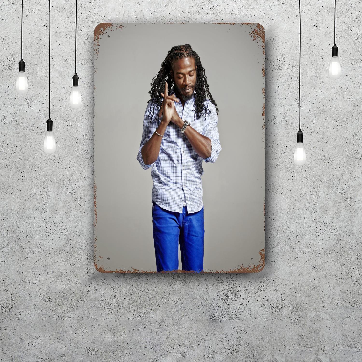 Gregory Isaacs Funny Bar Metal Sign Retro Plaque Vintage Sign Alcohol Drinker Pub Club Man Cave Kitchen Wall Decoration 20x30cm(7.8x11.8inch)
Gregory Isaacs Funny Bar Metal Sign Retro Plaque Vintage Sign Alcohol Drinker Pub Club Man Cave Kitchen Wall Decoration 20x30cm(7.8x11.8inch)